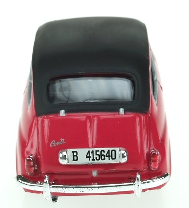 Seat 600 Conti nº 28 (1965) Solido S0018 1/43 