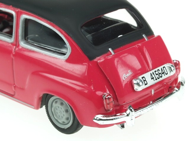 Seat 600 Conti nº 28 (1965) Solido S0018 1/43 