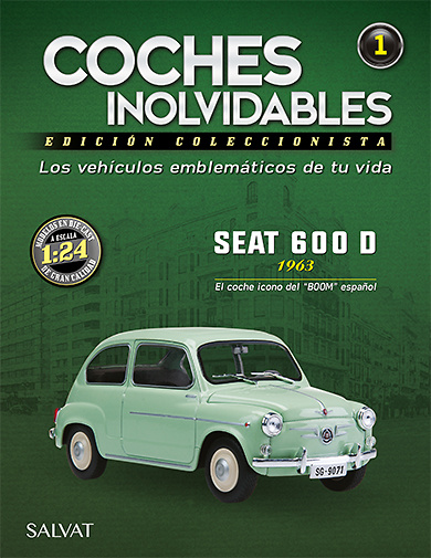 Seat 600 D (1963) Salvat 1/24 