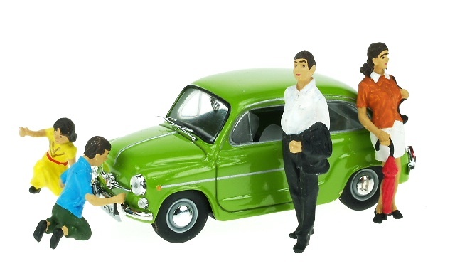Seat 600L (1972) Salvat Solido S0019 1/43 