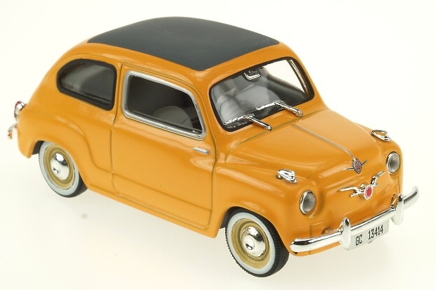 Seat 600N Descapotable Cerrado Salvat-Solido S0046 1/43 