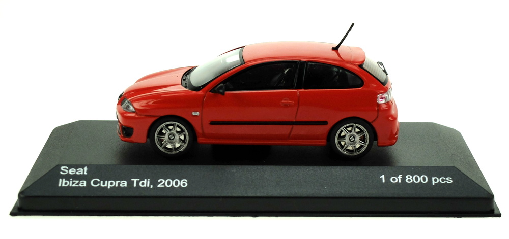Seat Ibiza Cupra Tdi (2006) White Box WB218 1:43 