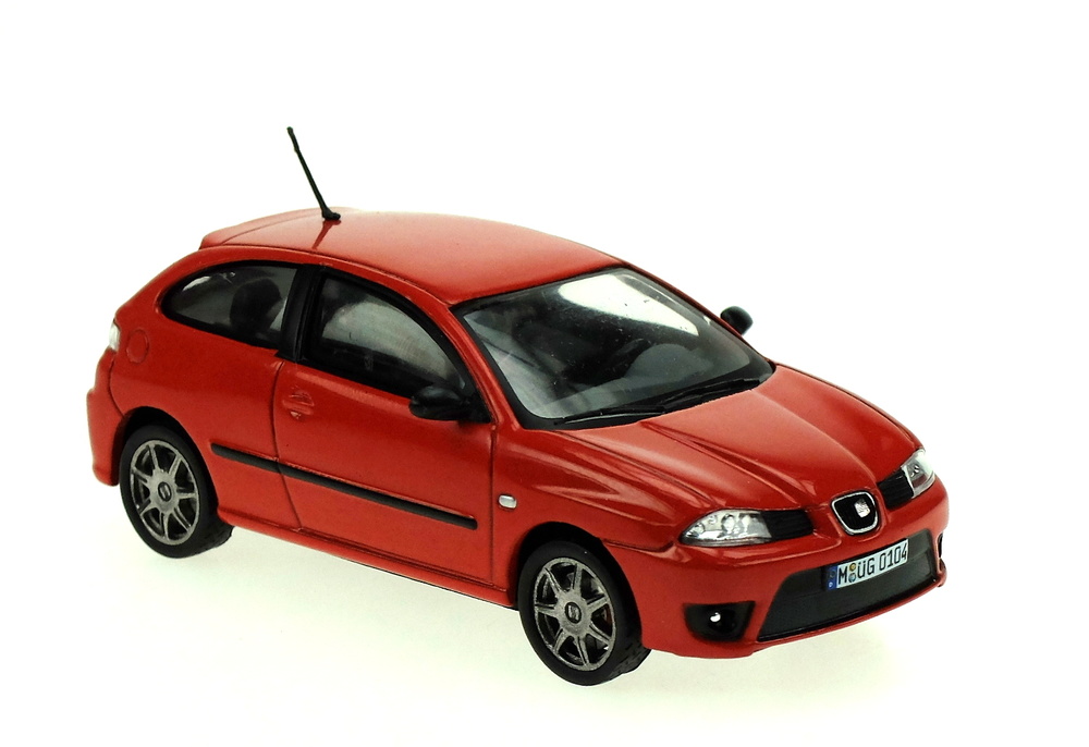 Seat Ibiza Cupra Tdi (2006) White Box WB218 1:43 