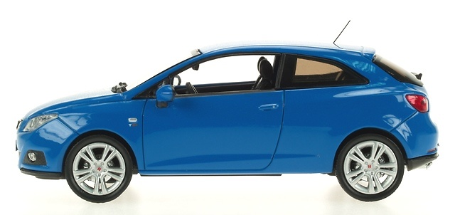 Seat Ibiza SC Serie 4 3p. (2008) Ixo 1/43 Azul Galia 