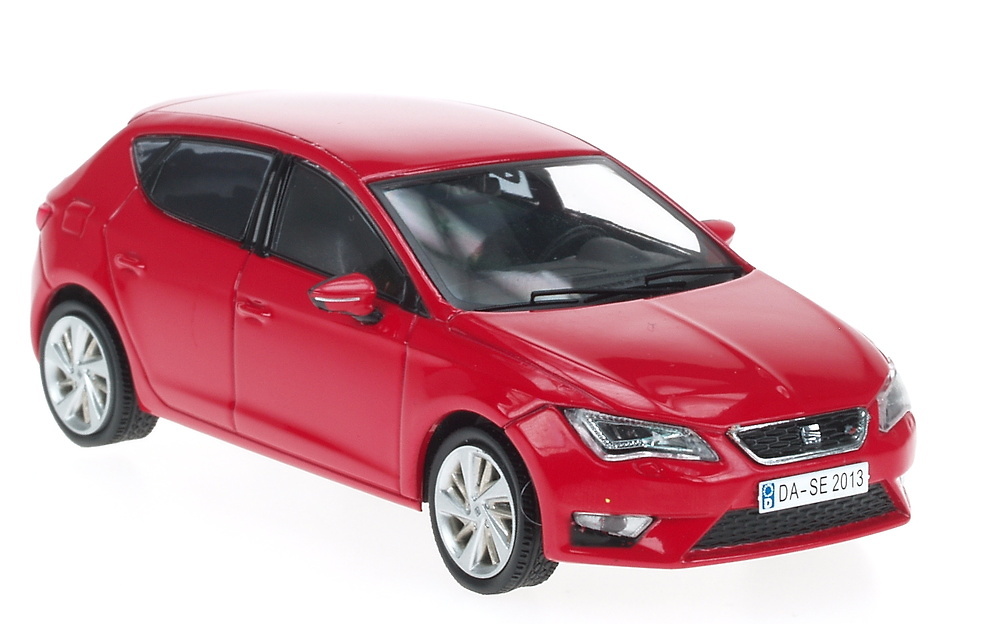 Seat Leon FR Seat Leon FR Serie 3 (2012) AF 1:43 Color Rojo