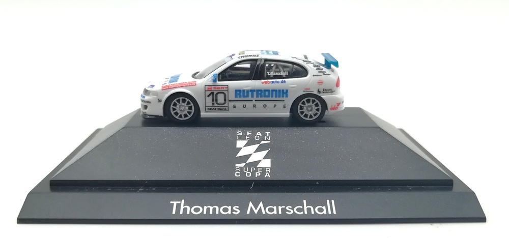 Seat Leon Supercopa nº 10 Thomas Marschall (2005) Herpa 38058 1/87 