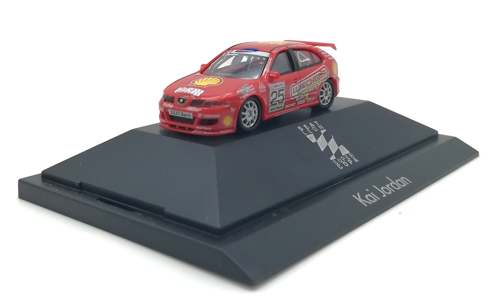 Seat Leon Supercopa nº 25 Kai Jordan (2005) Herpa 38089 1/87 