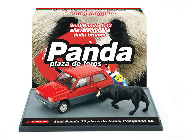 Seat Panda 35 (1980) Plaza Toros Pamplona Brumm S0602 1/43 