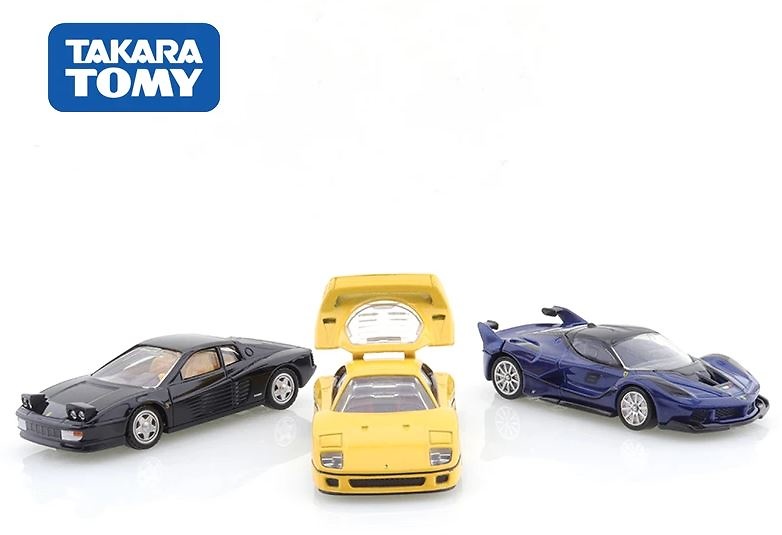 Set 3 Ferraris Tomica Premium 