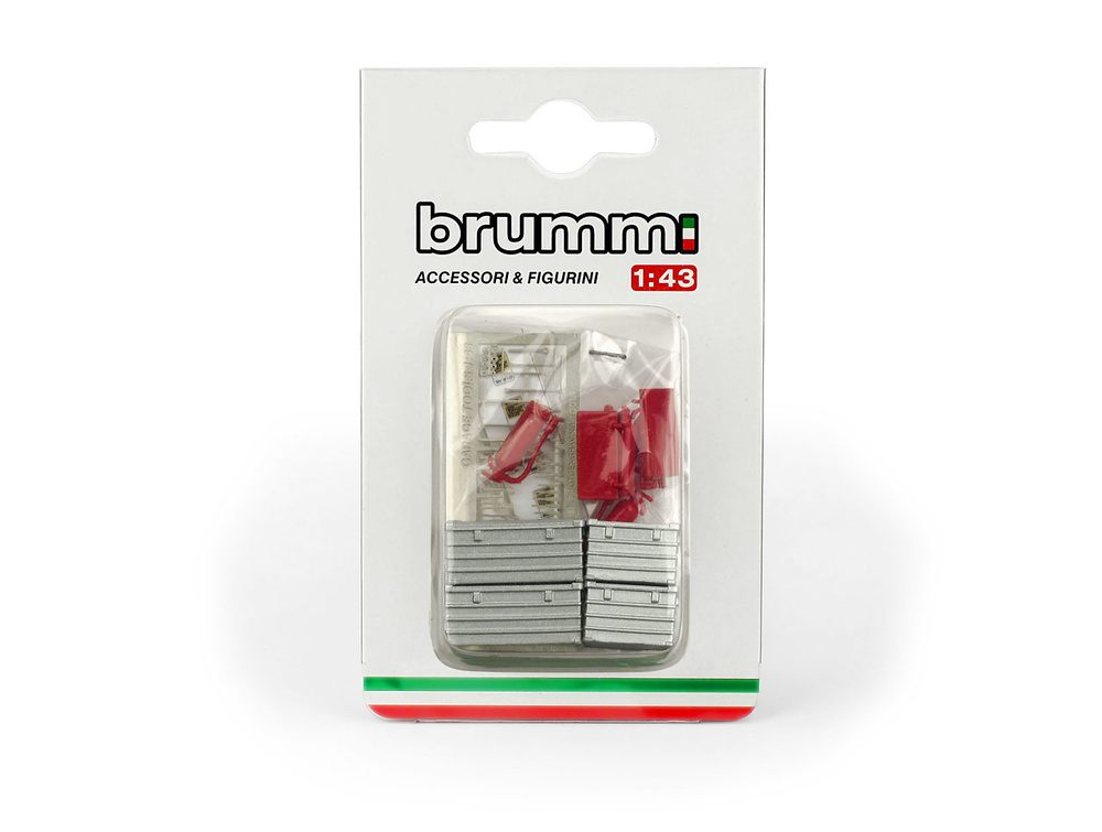 Set Cajas Herramientas y Extintores (1982) Brumm F093 1:43 