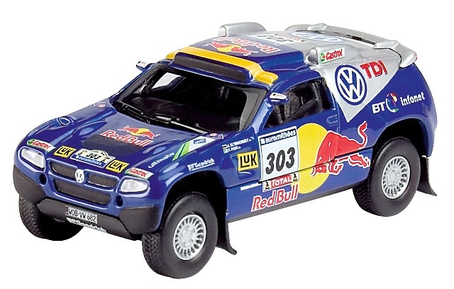 Set Man + 5 Touareg Paris-Dakar 2006 Schuco 25301 1/87 