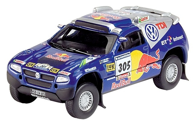 Set Man + 5 Touareg Paris-Dakar 2006 Schuco 25301 1/87 