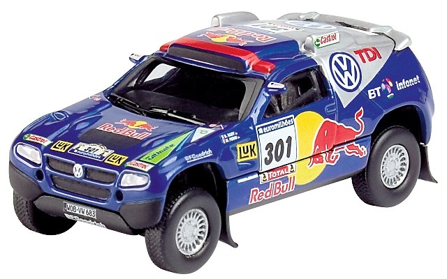 Set Man + 5 Touareg Paris-Dakar 2006 Schuco 25301 1/87 