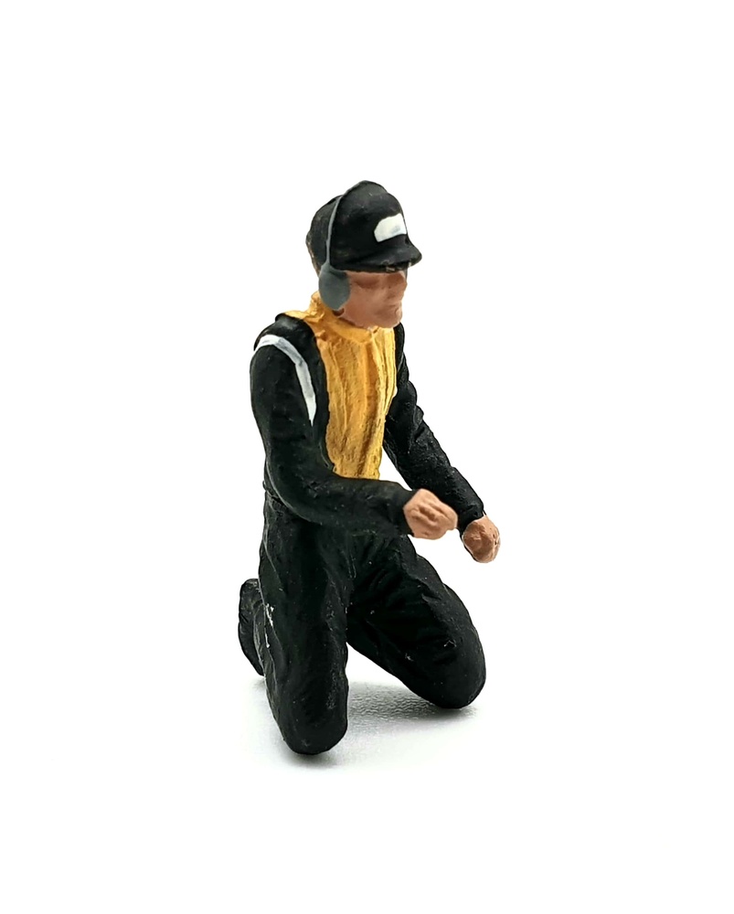 Set de 7 mecánicos de F1 Micro World MW001 1/43 