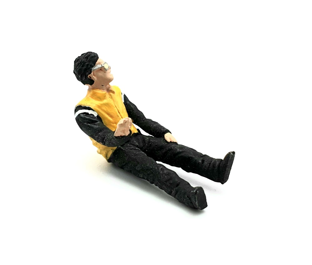 Set de 7 mecánicos de F1 Micro World MW001 1/43 
