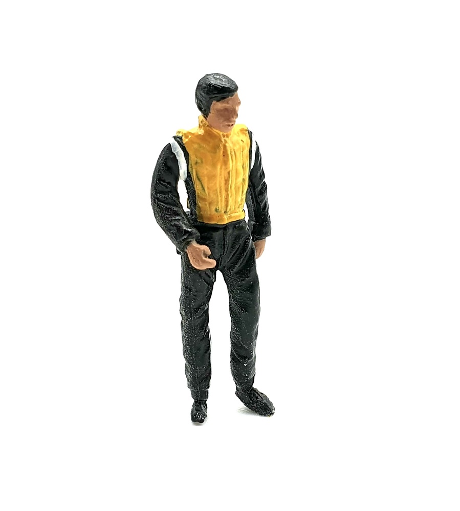 Set de 7 mecánicos de F1 Micro World MW001 1/43 
