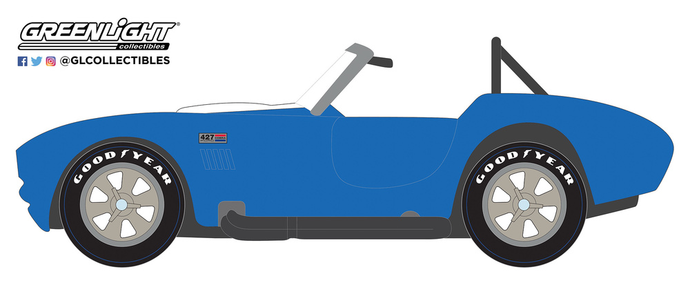 Shelby 427 S/C Cobra Roadster (Indianapolis 2019) Greenlight 37190A 1/64 