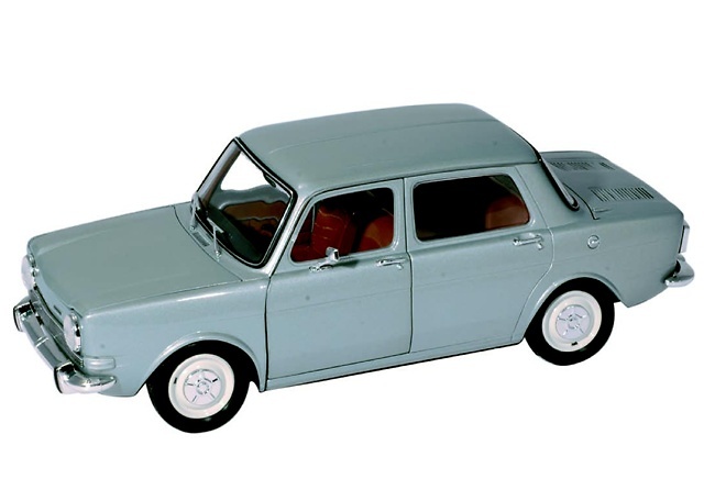 Norev 185710 Simca 1000 LS (1974) Norev 1/18 Color Gris Metalizado