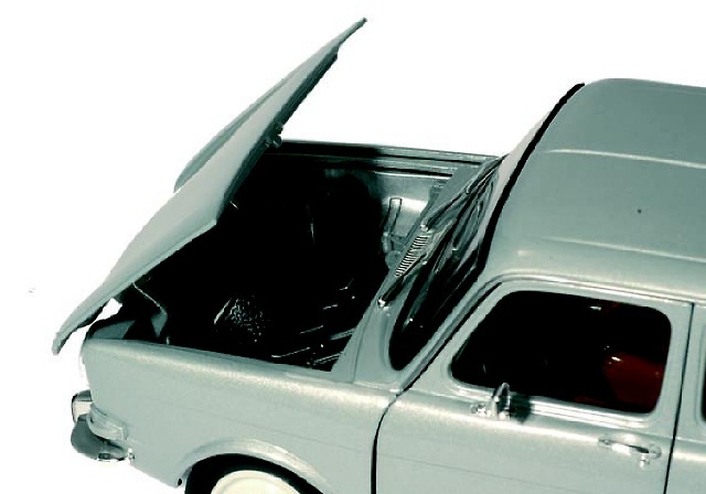 Norev 185710 Simca 1000 LS (1974) Norev 1/18 Color Gris Metalizado