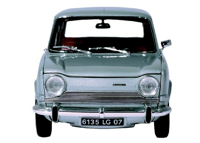 Norev 185710 Simca 1000 LS (1974) Norev 1/18 Color Gris Metalizado
