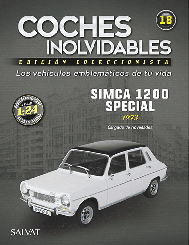 Simca 1200 (1973) Salvat 1/24 