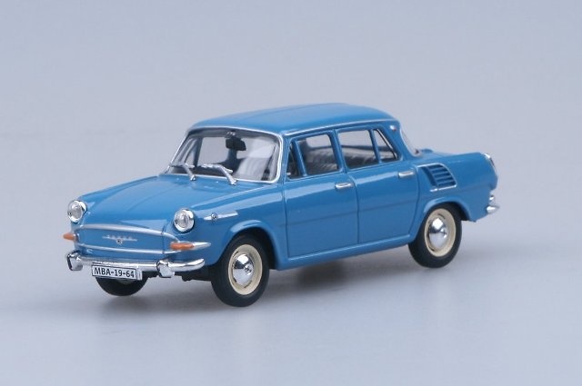 Skoda 1000MB (1964) Abrex 1/43 Azul CLaro 
