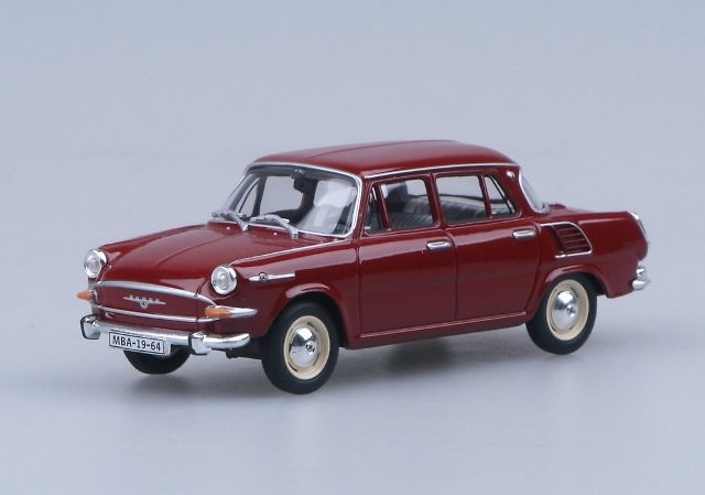 Skoda 1000MB (1964) Abrex 1/43 Granate 
