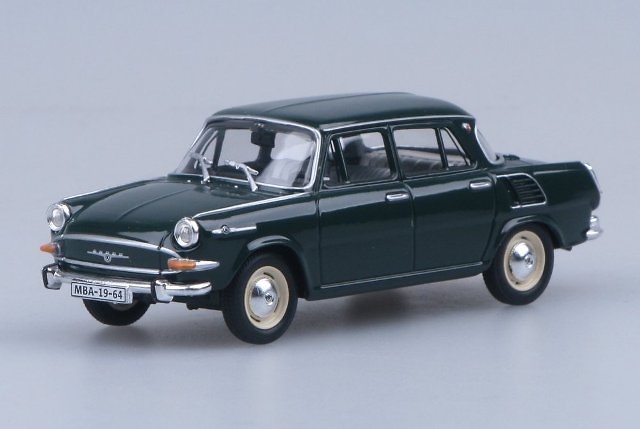 Skoda 1000MB (1964) Abrex 1/43 Verde Oscuro 