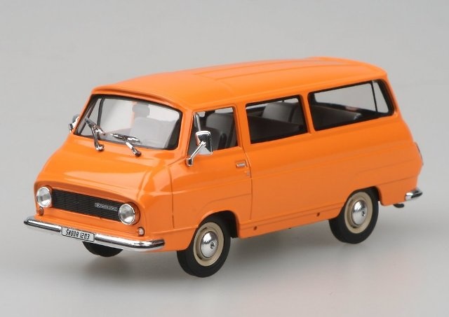 Skoda 1203 Microbus (1967) Abrex 1/43 Naranja 