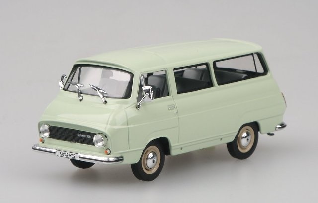 Skoda 1203 Microbus (1967) Abrex 1/43 Verde Claro 