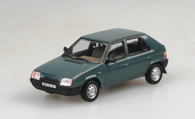 Skoda Favorit 136L (1987) Abrex 1/43 Azul 