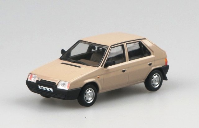 Skoda Favorit 136L (1987) Abrex 1/43 Beige 