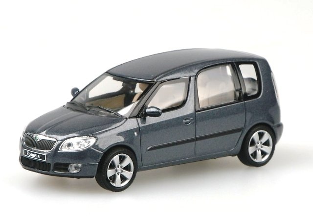 Skoda Roomster (2006) Abrex 143AB-007 1/43 Gris Antracita Metalizado 