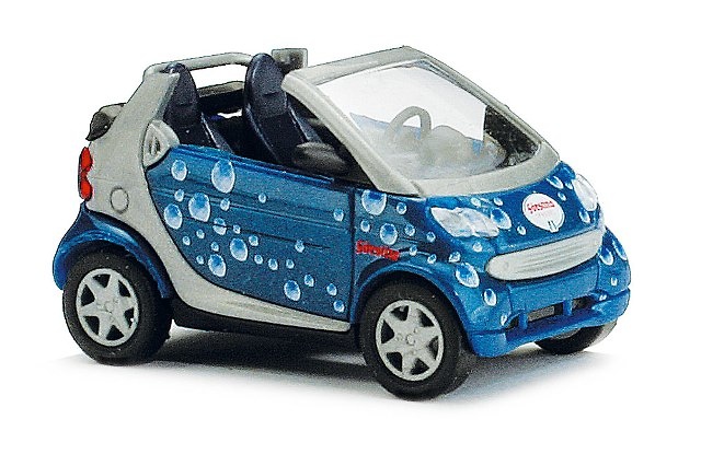 Smart Fortwo Cabrio Burbujas (1998) Busch 48971 1/87 