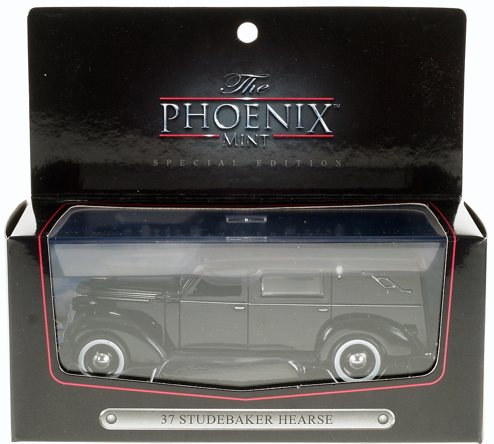 Phoenix 18370 Studebaker Hearse Superior (1937) Phoenix 1/43