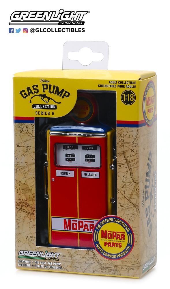 Surtidor Tokheim 350 Gas Pump MOPAR Parts (1954) 14060 1/18 