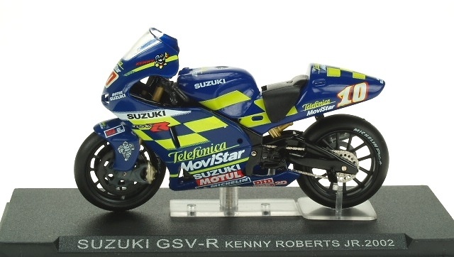 Suzuki GSV nº 10 Kenny Roberts Jr. (2002) Altaya 702953 1/24 