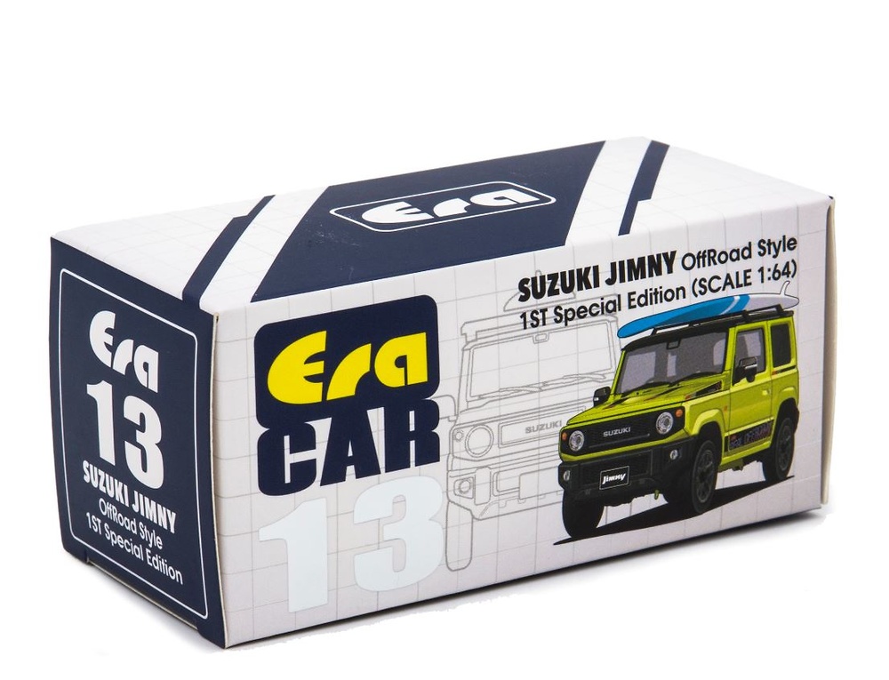 Suzuki Jimny con tablas de Surf (2019) Era SU19JSRF13 1/64 