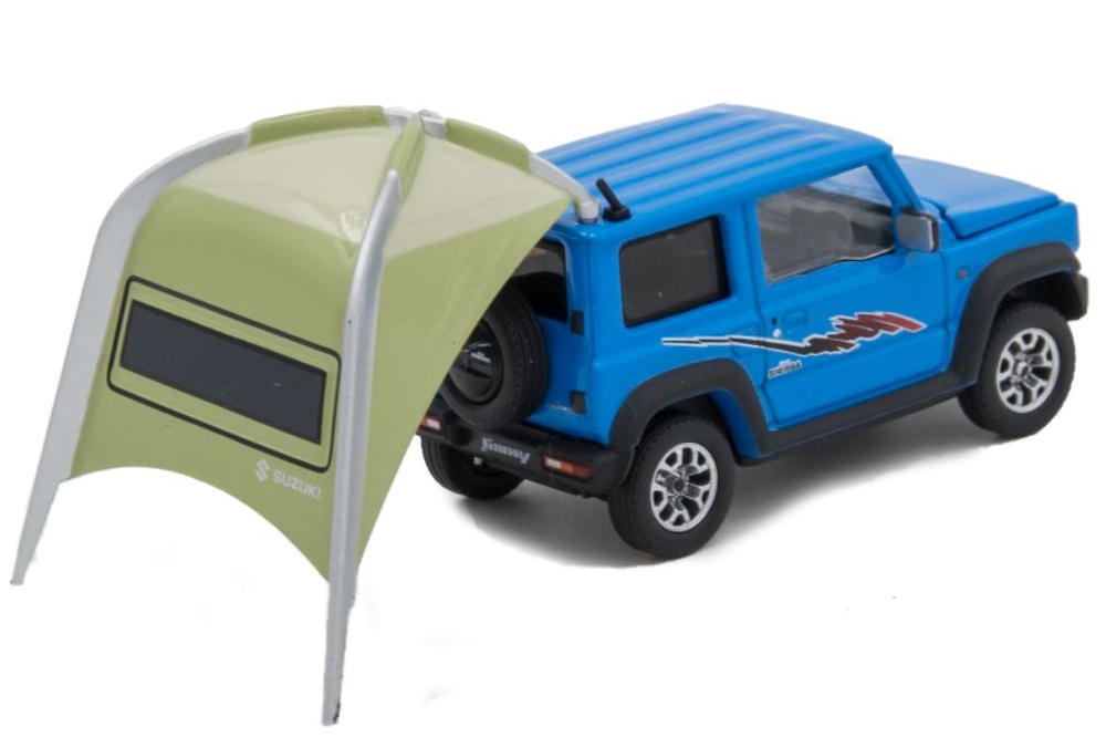 Suzuki Jimny con tienda de camping (2019) Era SU19JSSP04 1/64 