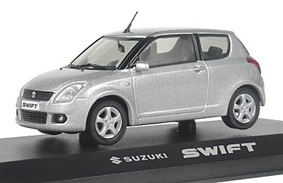 Suzuki Swift 3 Puertas (2004) Rietze 1/43 Gris Metalizado 