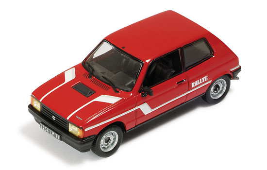Talbot Samba Rallye (1983) Rojo Ixo 1/43 