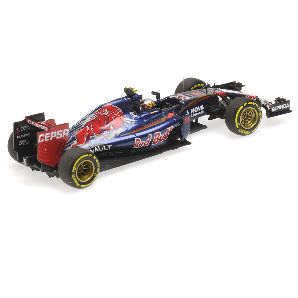 Toro Rosso STR10 nº 55 Carlos Sainz Jr. (2015) Minichamps 417150055 1:43 
