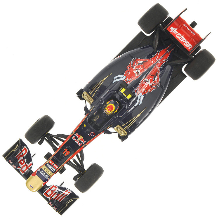 Toro Rosso STR6 nº 19 Jaime Alguersuari (2011) Minichamps 1/43 410110019 