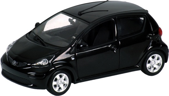 Toyota Aygo (2005) Negro Minichamps 1/43 