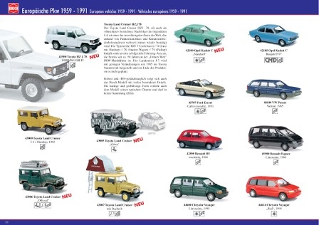 Toyota Land Cruiser J4 (1960) Busch 43000 1/87 