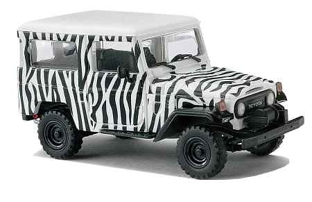 Toyota Land Cruiser J4 (1960) Cebra Busch 1/87 