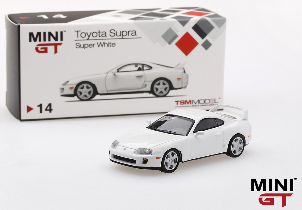 Toyota Supra -JZA80- (1993) TSM MGT00014-L 1/64 