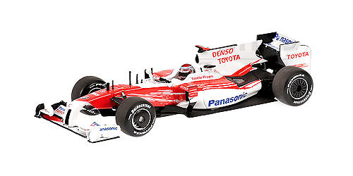 Toyota TF109 nº 9 Jarno Trulli (2009) Minichamps 400090009 1/43 