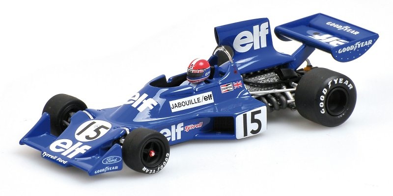 Tyrrell 007 nº 15 Jean Pierre Jabouille (1975) Minichamps 400750015 1:43 