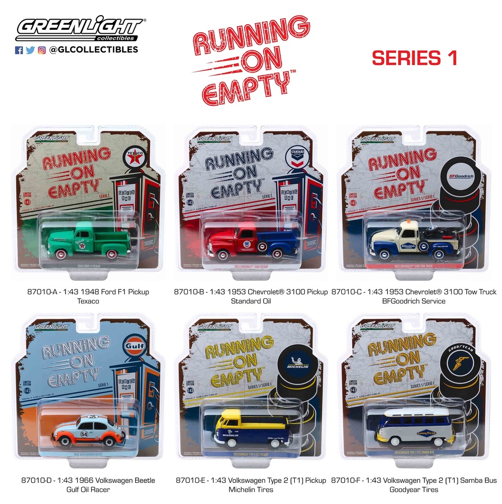 Volkswagen Beetle Gulf Oil (1966) Greenlight 87010D 1/43 